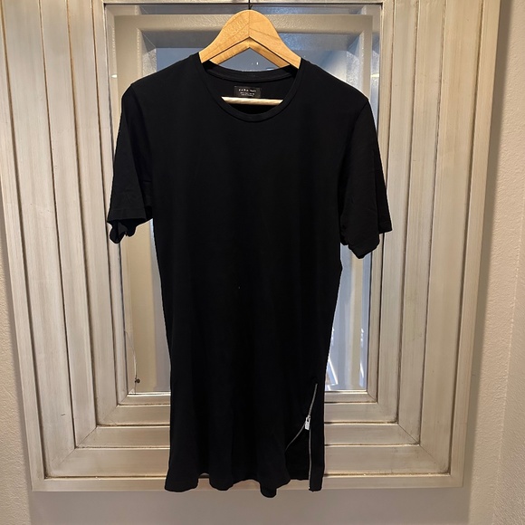 Zara size small shirt with zippers on sides - Picture 1 of 6
